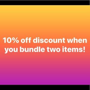 Bundle discount!!